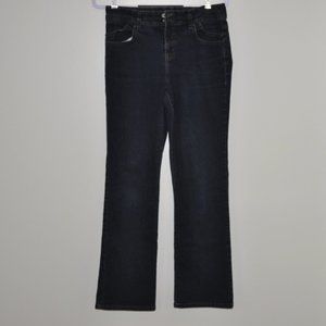 BandolinoBlu Womens Jeans Blue Size 8 (31x30) Mid Rise Straight Leg Denim